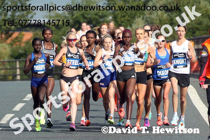 Womens Great North Run. Photo: David T. Hewitson/Sports for All Pics